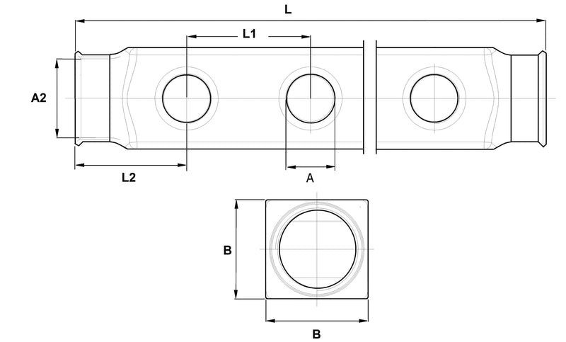 Inline Stainless Steel Manifold