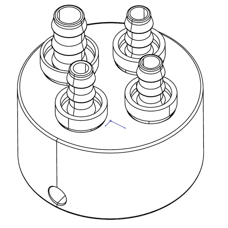 HAT-07 - Holding Device - Threaded Hosetails