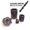 Reparación Permanente de Roscas en Barreno Ciego con Brocas (Pulgadas)