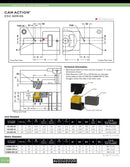 CamActions® 250 Series (inches)