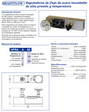 Reguladores de Alta Presion/Temperatura