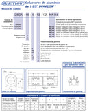Manifolds de Aluminio DUOFLOW® 1-1/2”
