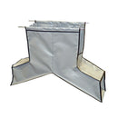 Cortinas de Doble Salida Delante/Detrás de Material Blando